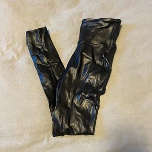 Spanx Faux Leather Leggings